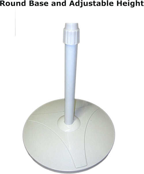 16-Inch Oscillating Stand Fan with Remote Control, White C97033