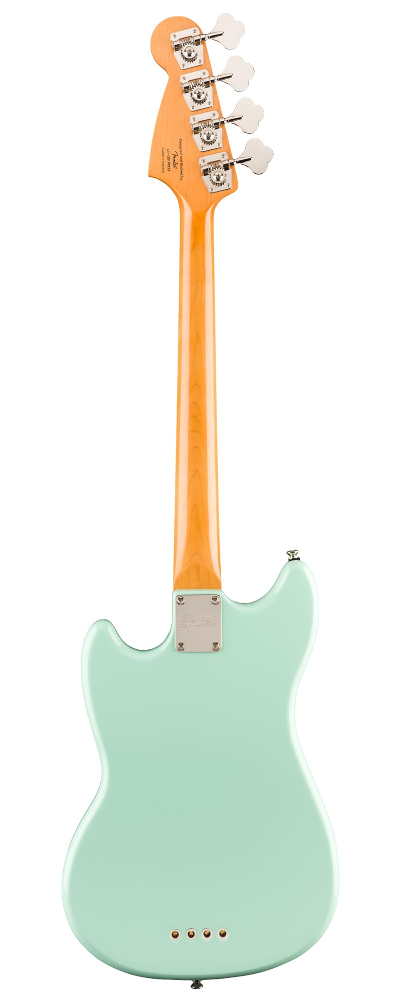 Surf Green Electric Bass Guitar with Instrument Cable, Tuner, Strap E16302