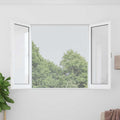 Aluminum Mesh Screen 39.4"x196.9" Silver P58414