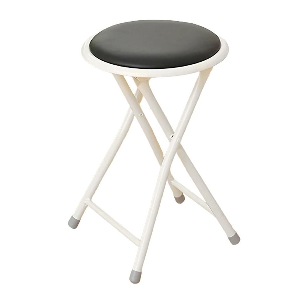 Folding 18in Round Padded Bar Stool W3048