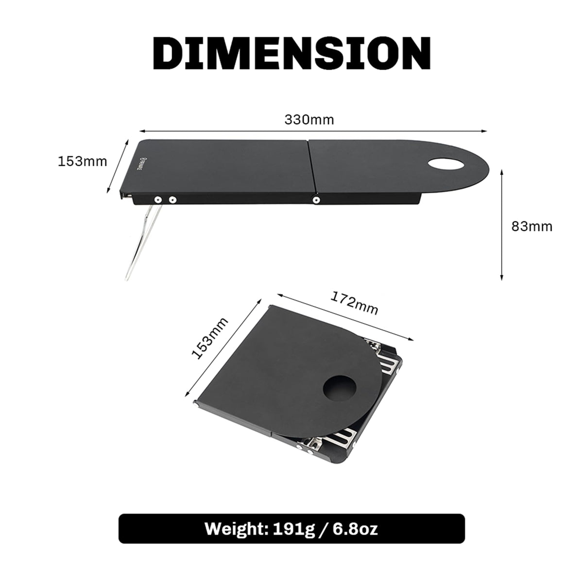 Ultralight Folding Aluminum Alloy Table R911032