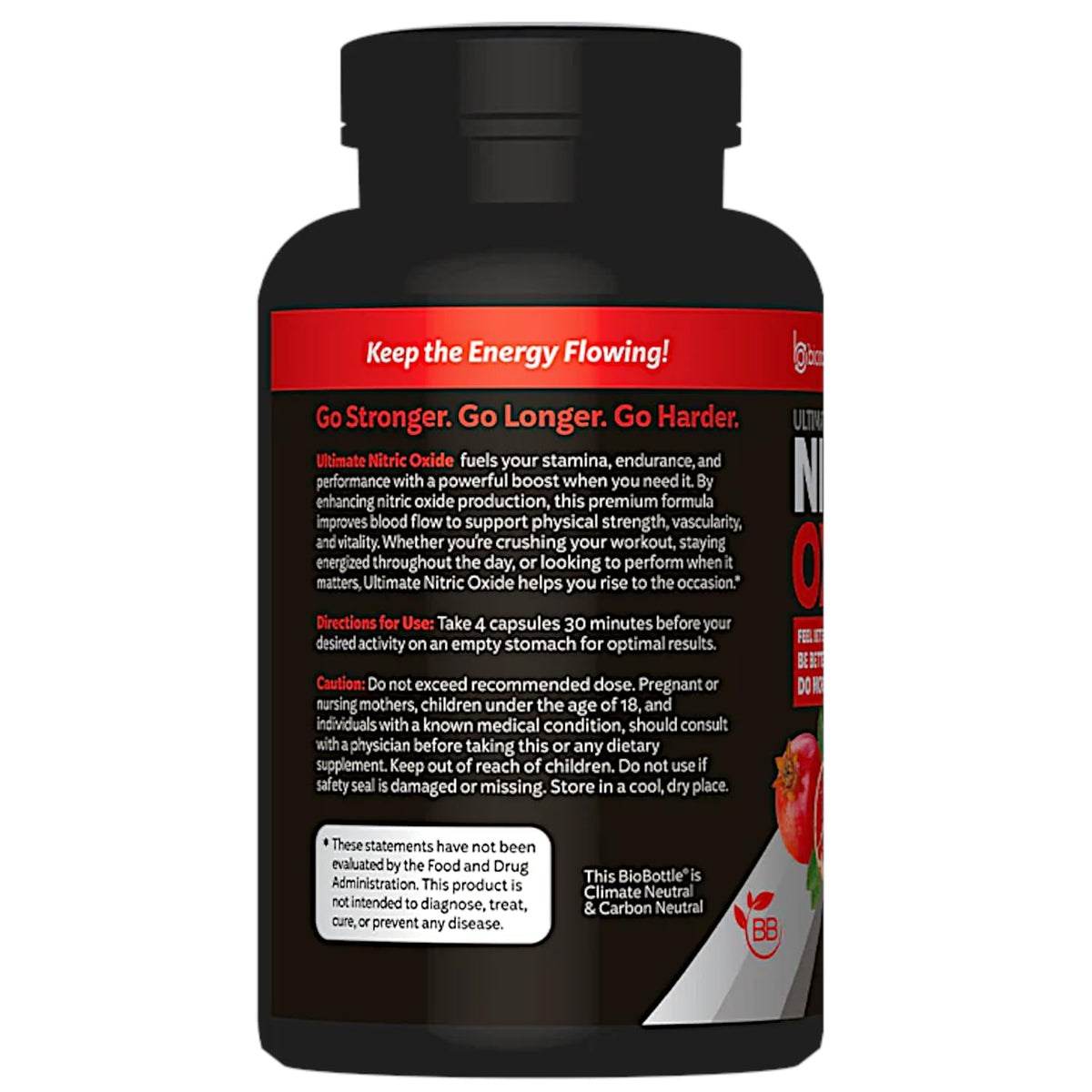 120 Capsules Ginseng Nitric Oxide Z654385