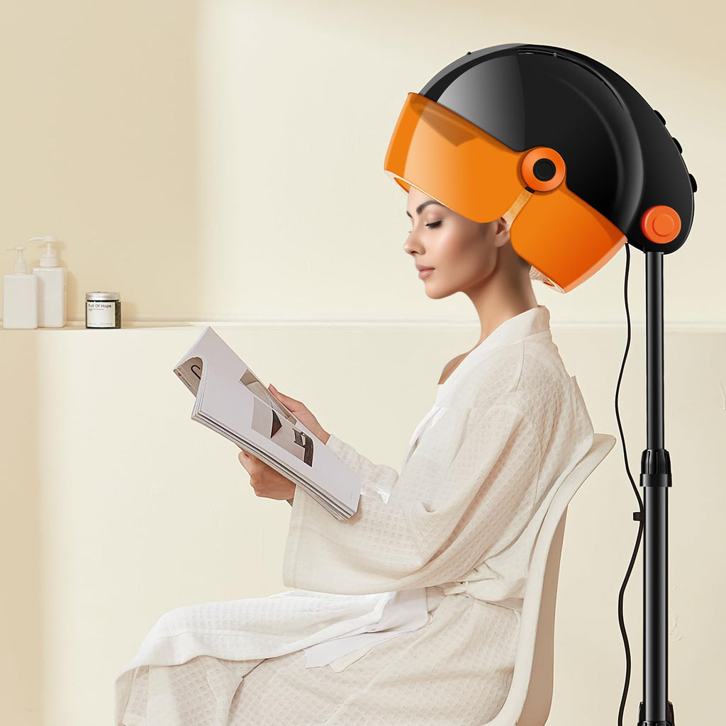 1875W Ionic Hooded Hair Dryer with Timer H995