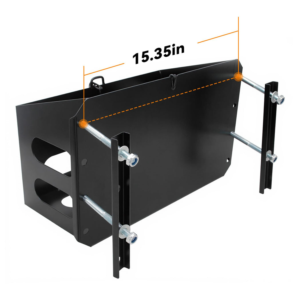 Lockable Metal Steel Gas Cans Holder Rack 5 Gallon U491300