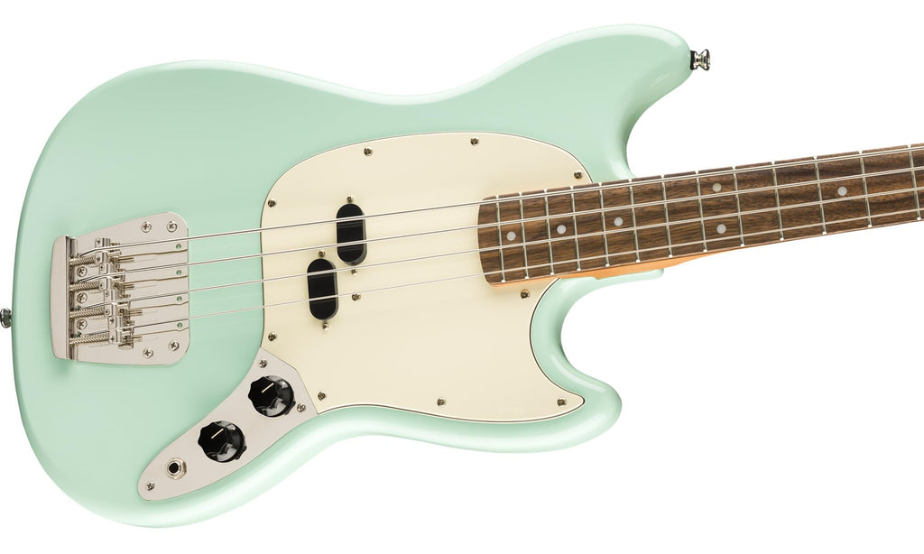 Surf Green Electric Bass Guitar with Instrument Cable, Tuner, Strap E16302