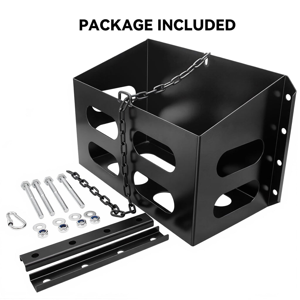 Lockable Metal Steel Gas Cans Holder Rack 5 Gallon U491300