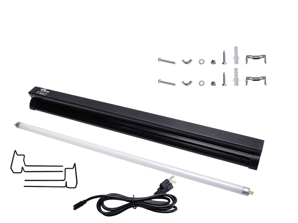 24W 22 Inch T5 HO UVB10.0 Reptile Light Combo Kit C66686