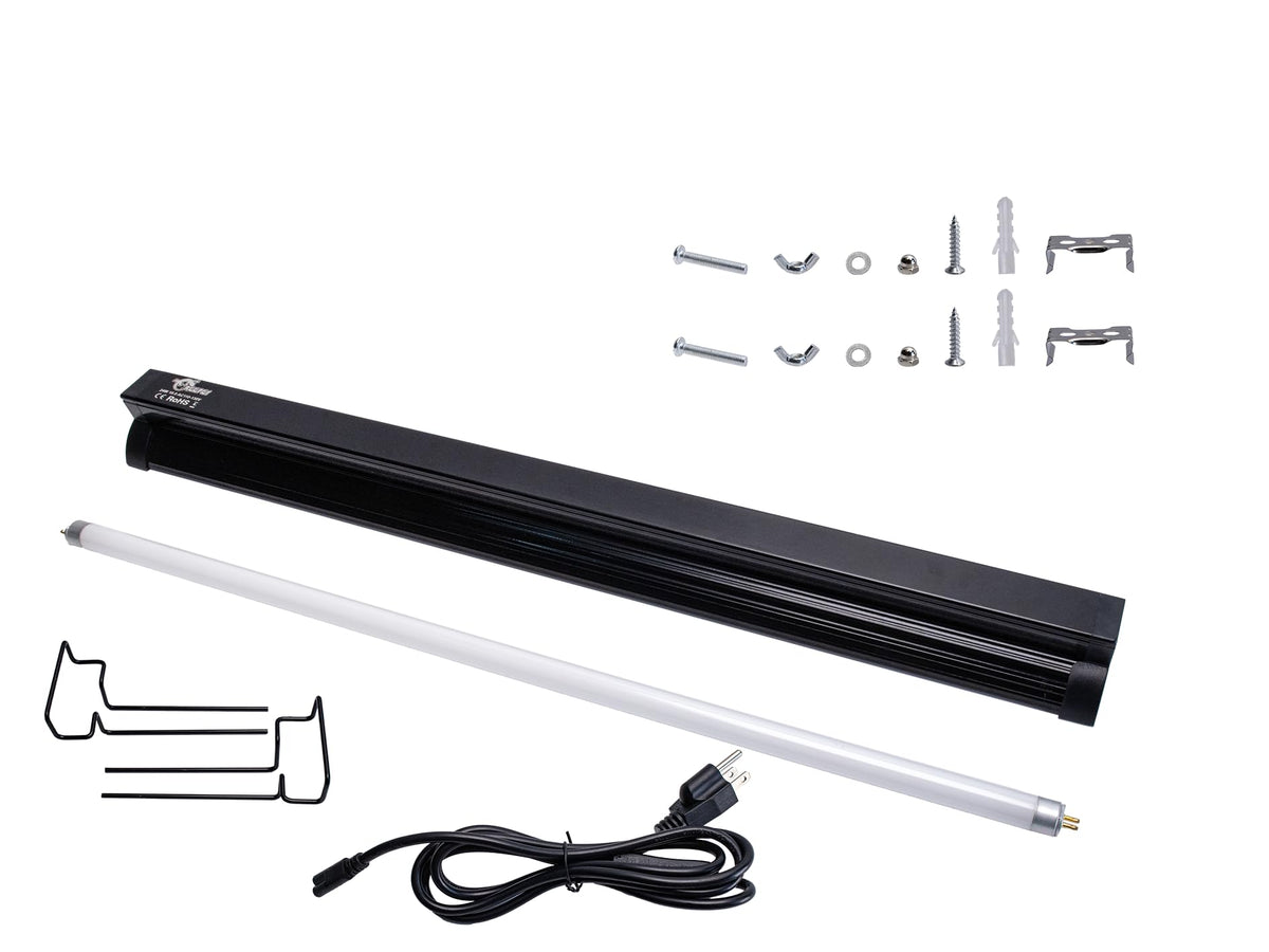 24W 22 Inch T5 HO UVB10.0 Reptile Light Combo Kit C66686