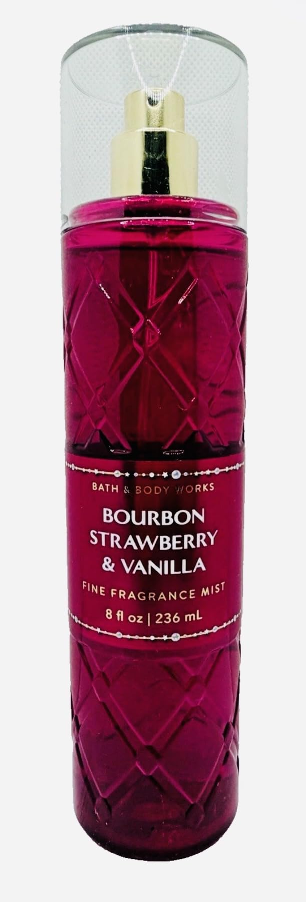 Bourbon Strawberry & Vanilla Fine Fragrance Mist 8 oz N188