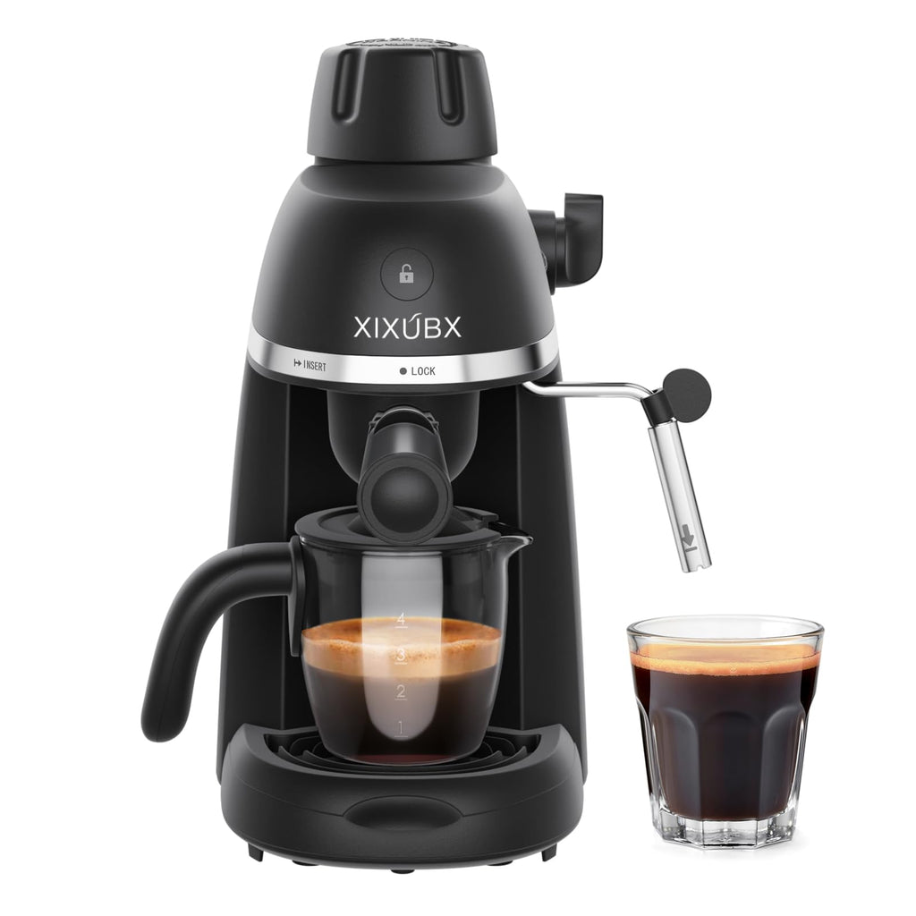 Compact Espresso & Cappuccino Machine with Steam Wand F30549