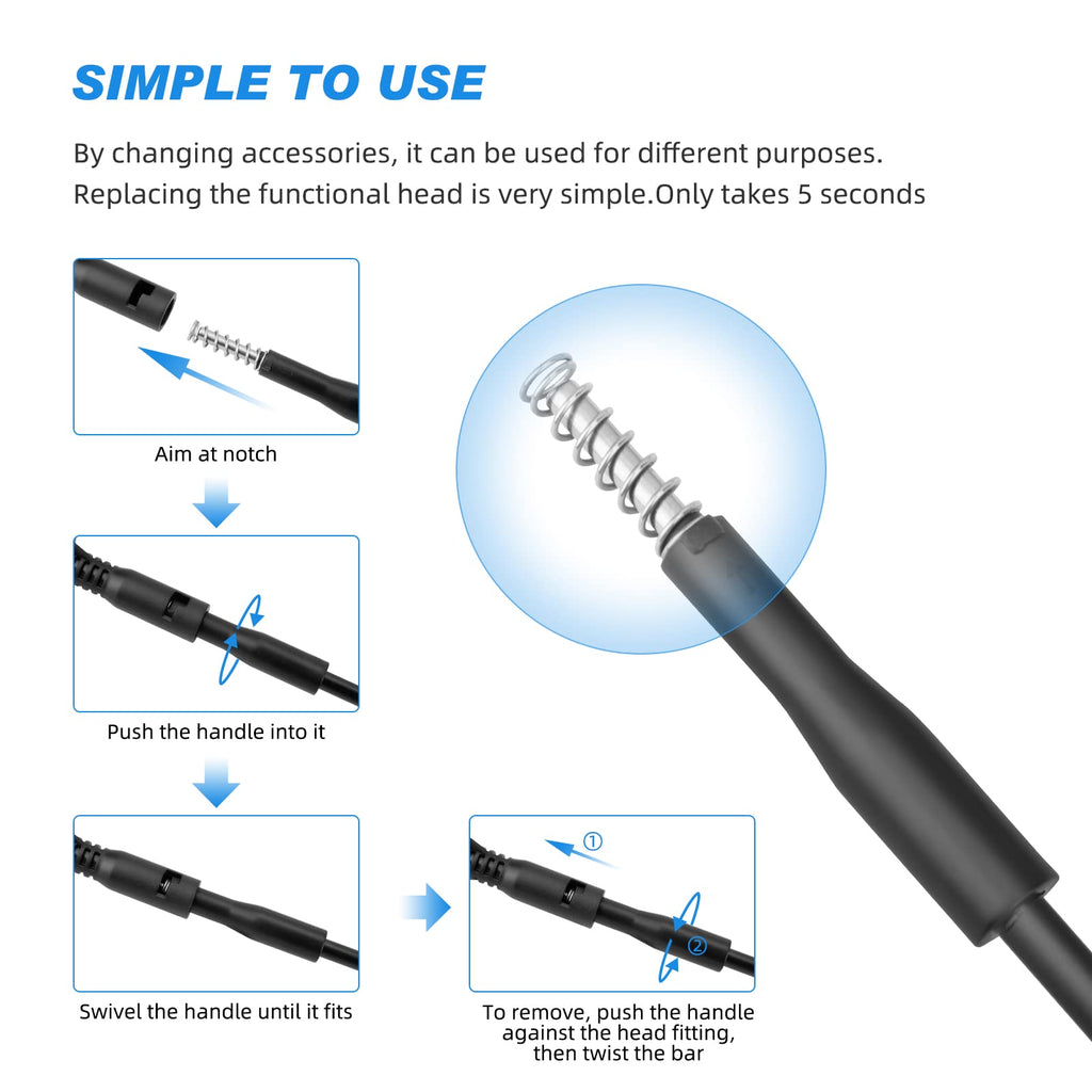 Small Fish Tank Cleaner Aquarium Cleaning Tools Kit C5862