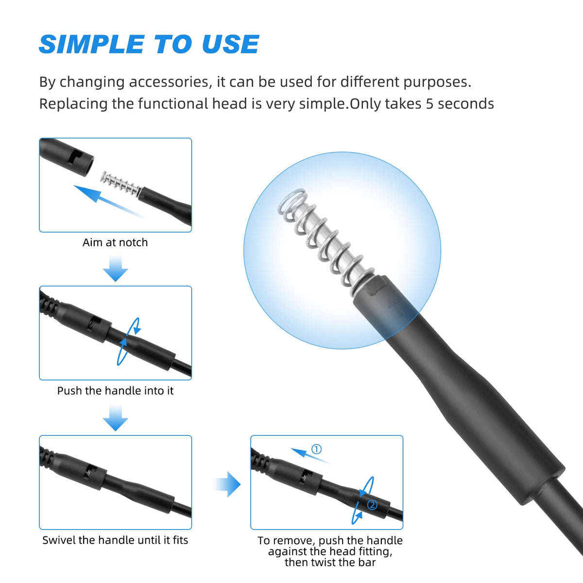 Small Fish Tank Cleaner Aquarium Cleaning Tools Kit C5862