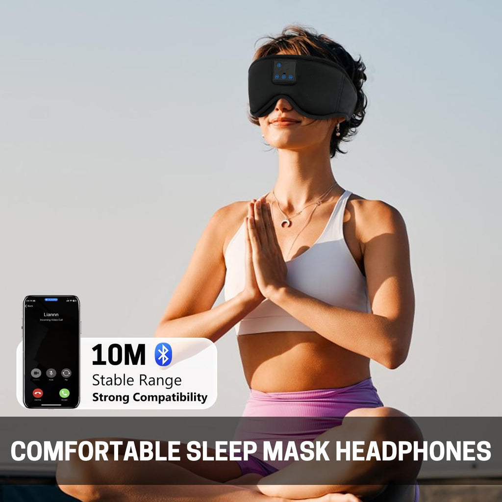 Sleep Mask with Bluetooth Headphones L23064
