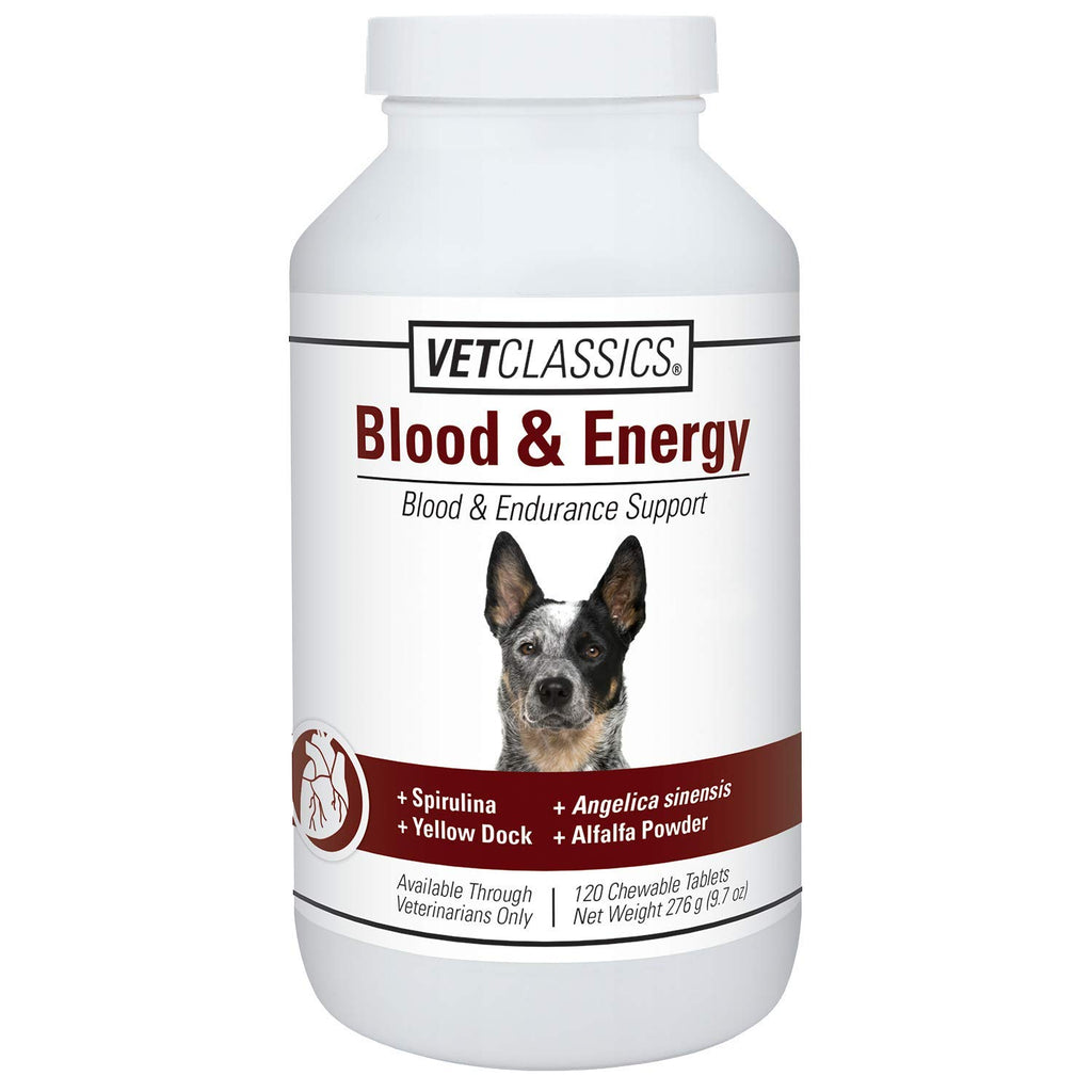 Blood & Energy Support Supplement for Dogs 120 Tablets G209