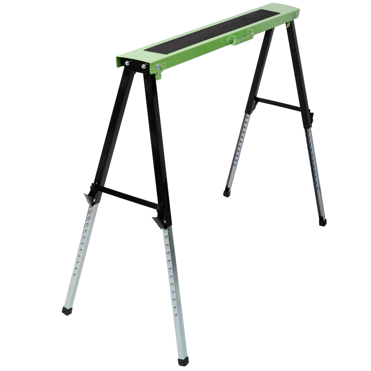 2 Pack Heavy Duty Steel Folding Sawhorse with Carry Handle V7621