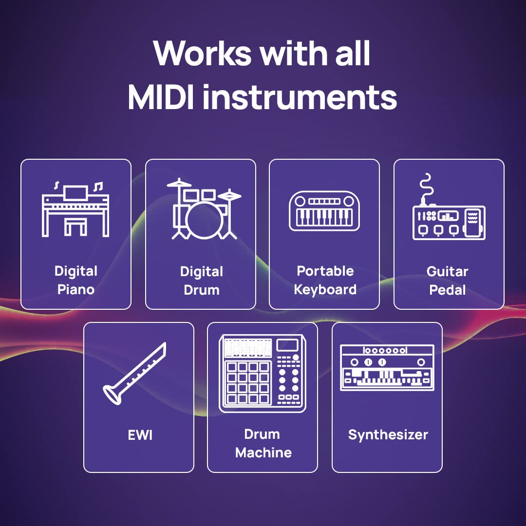 High-Speed USB MIDI Cable with Filter and Mapper Q4365