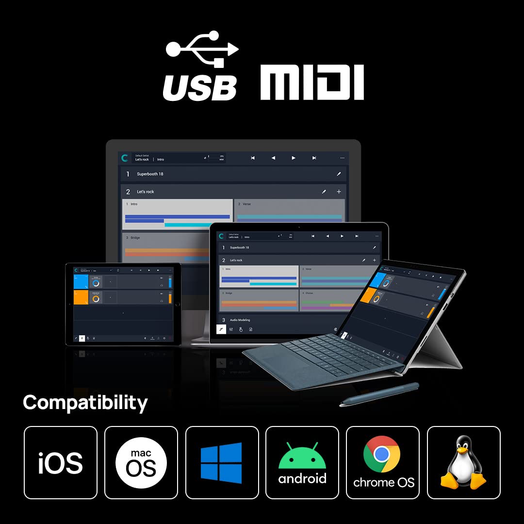 High-Speed USB MIDI Cable with Filter and Mapper Q4365
