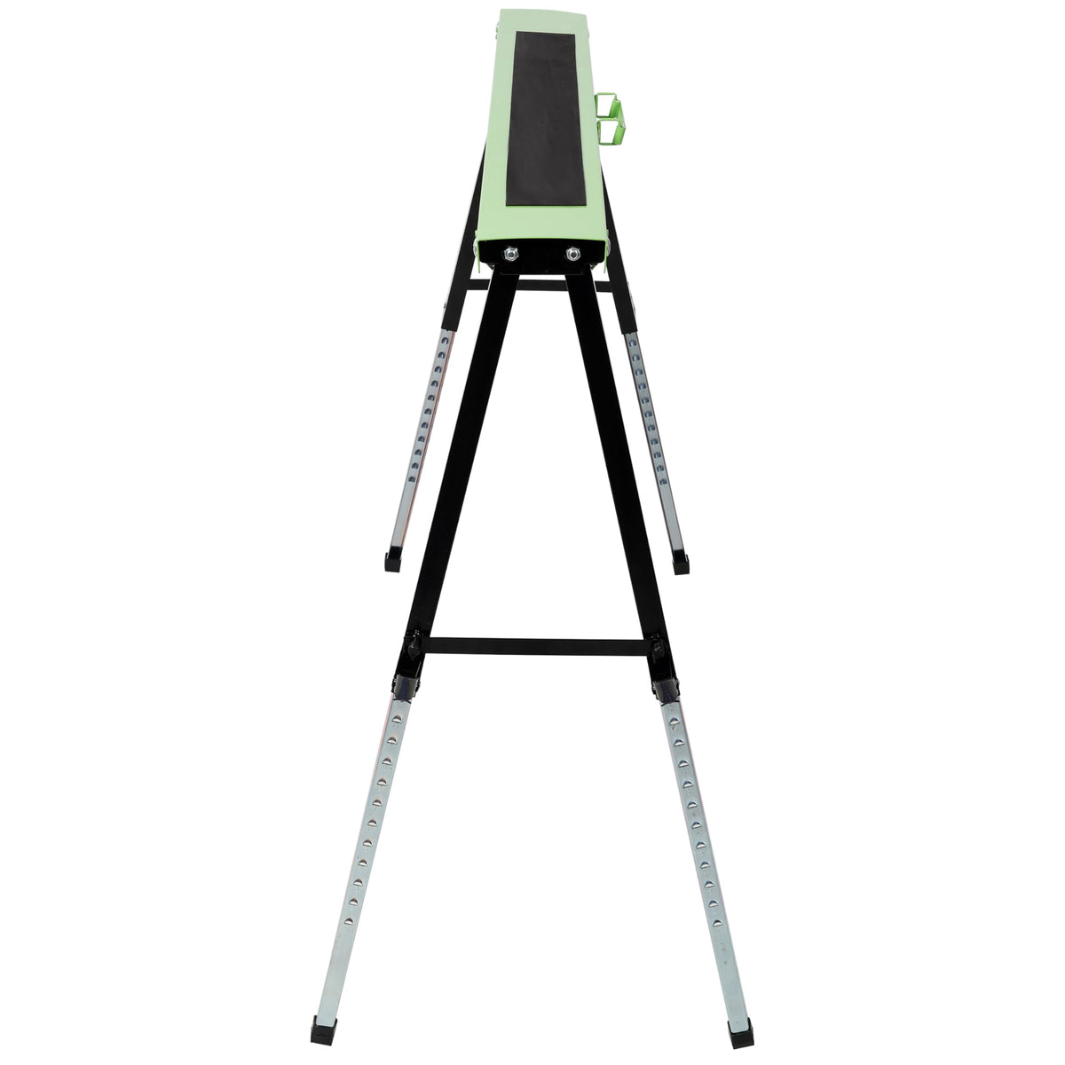 2 Pack Heavy Duty Steel Folding Sawhorse with Carry Handle V7621