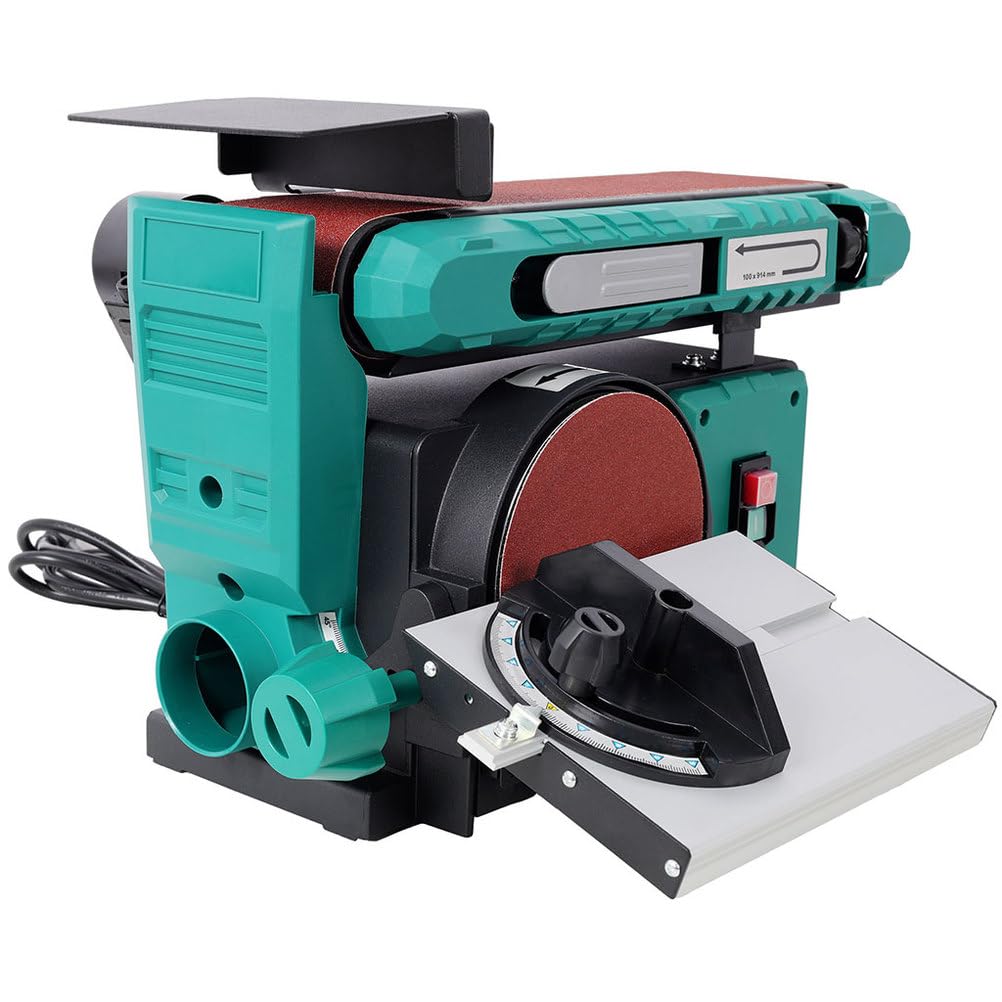 4x36 in Belt & 6 in Disc Sander with Cast Iron Base L672