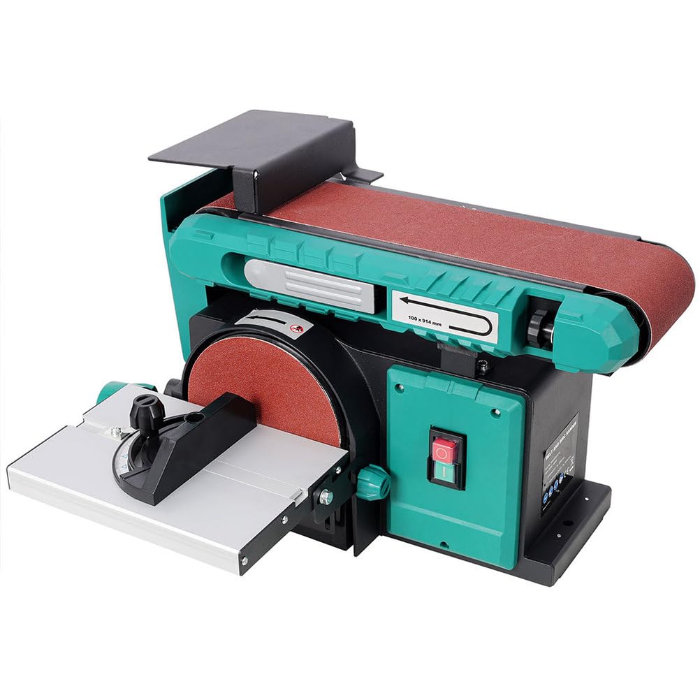 4x36 in Belt & 6 in Disc Sander with Cast Iron Base L672