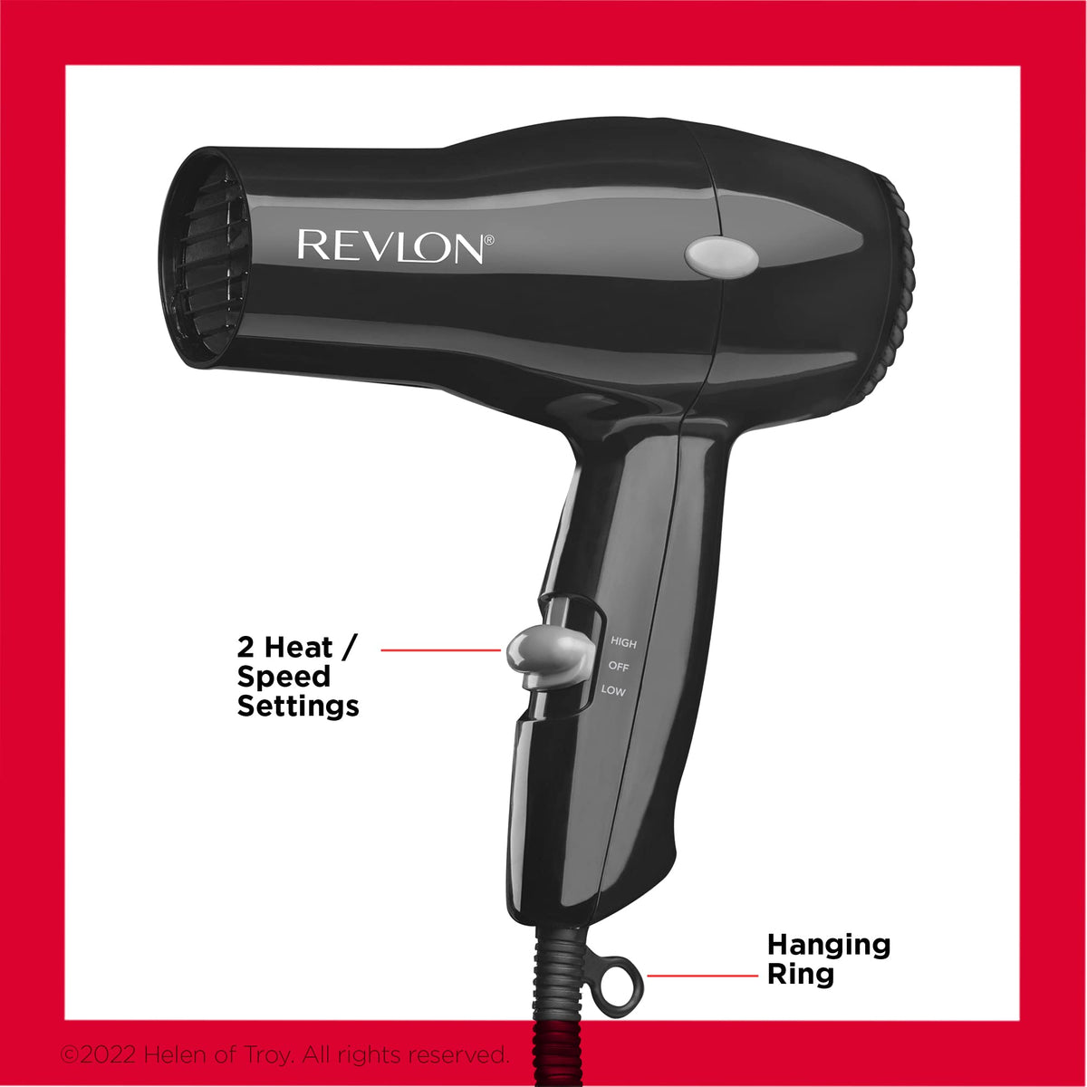 Compact 1875W Hair Dryer V72045