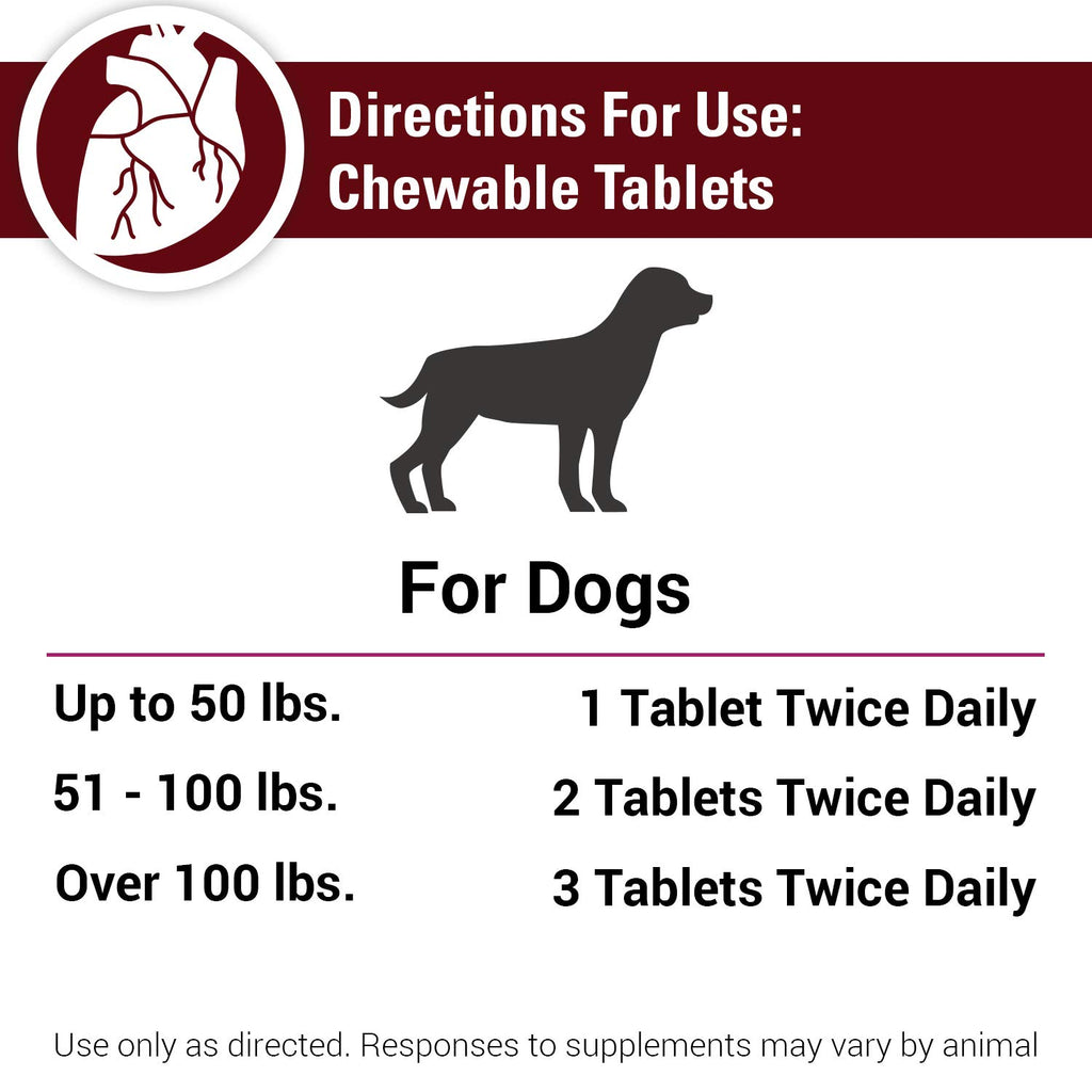 Blood & Energy Support Supplement for Dogs 120 Tablets G209