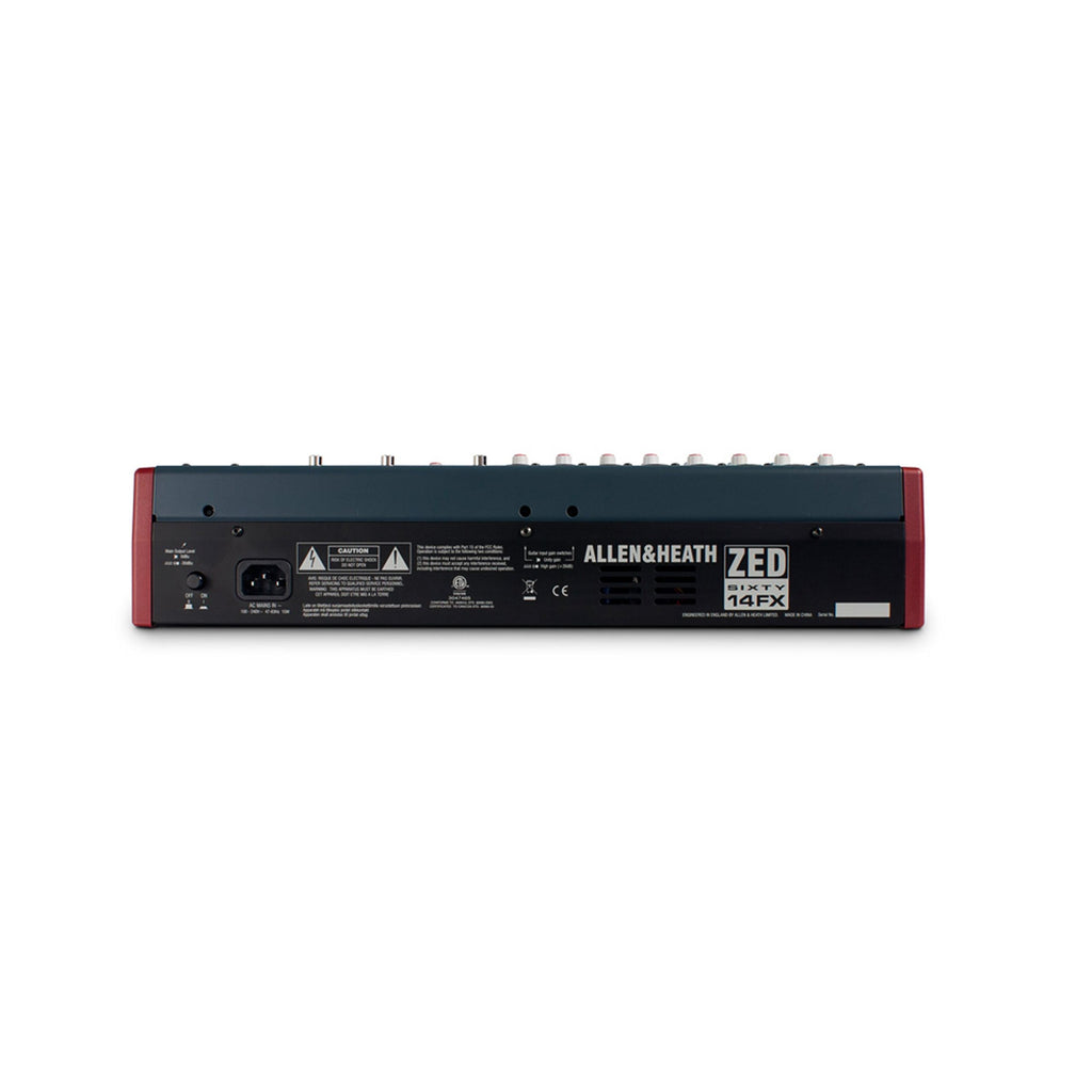 Audio Mixer with 6 Mic/Line, 2 Mic/Line/DI, 3 Stereo Line, Onboard FX and USB I/O B648
