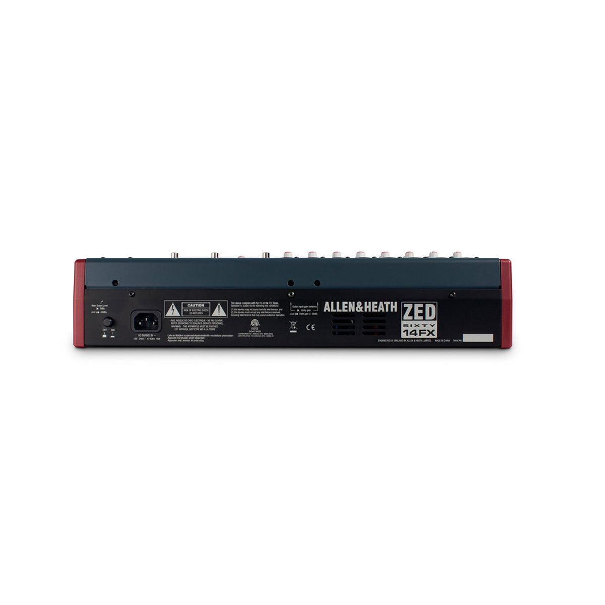 Audio Mixer with 6 Mic/Line, 2 Mic/Line/DI, 3 Stereo Line, Onboard FX and USB I/O B648