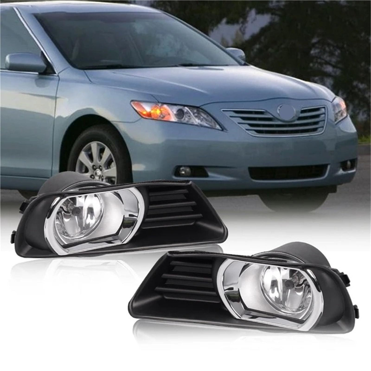 Front Bumper Fog Light Lamp Assembly with Switch Wiring Harness U47445