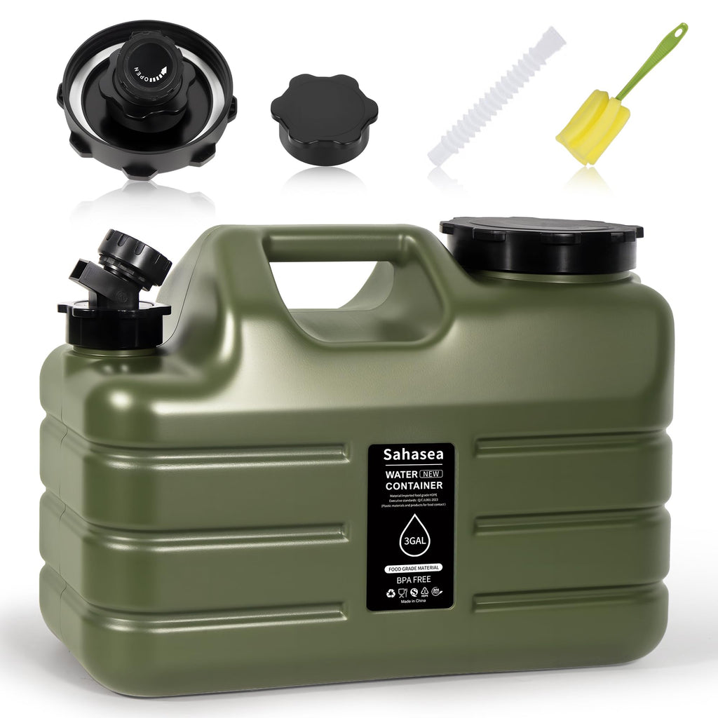 3 Gallon BPA Free Portable Water Jug with Spigot R6635