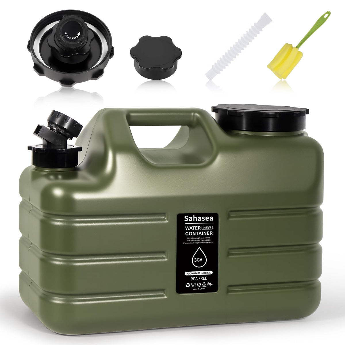 3 Gallon BPA Free Portable Water Jug with Spigot R6635