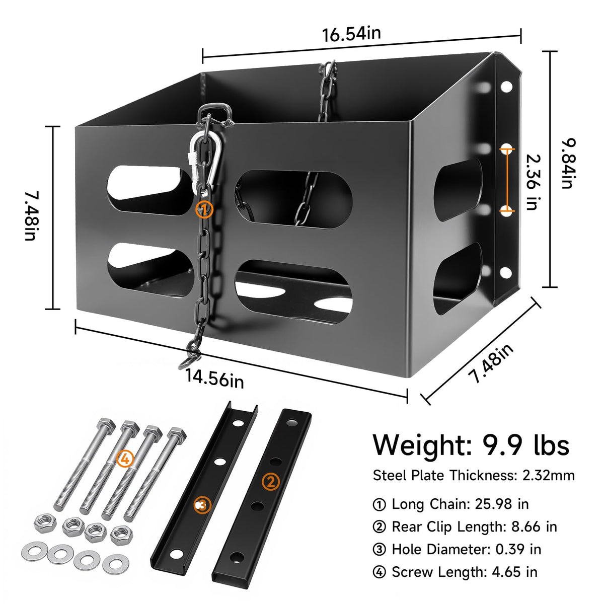 Lockable Metal Steel Gas Cans Holder Rack 5 Gallon U491300