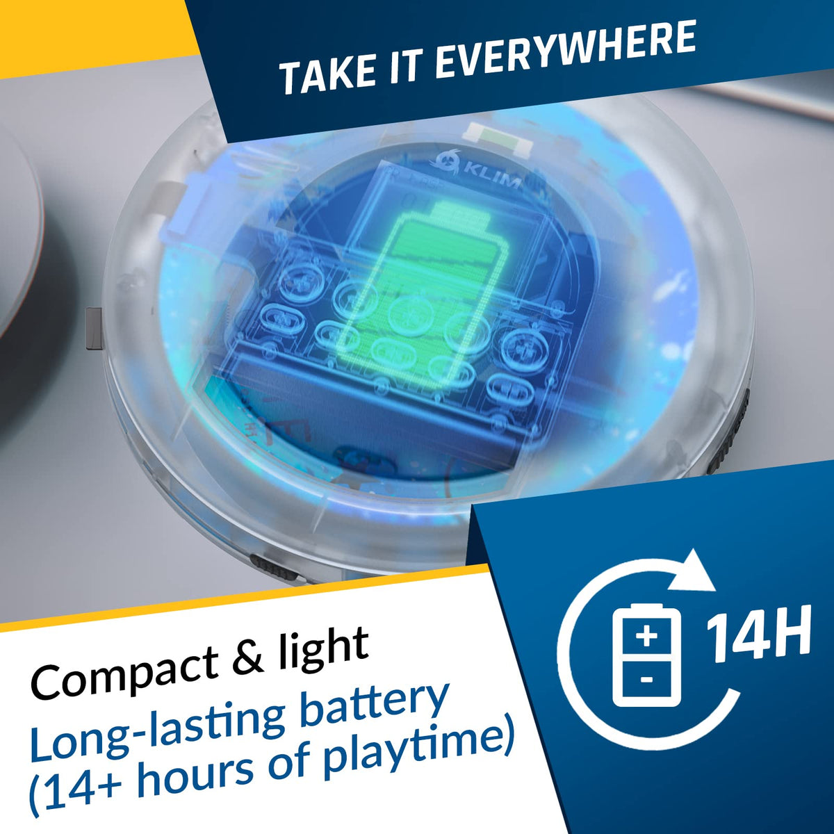 Portable CD Player with Headphones U9593