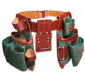Nylon and Leather 21-Pocket Tool Belt with Hammer Holder W817464