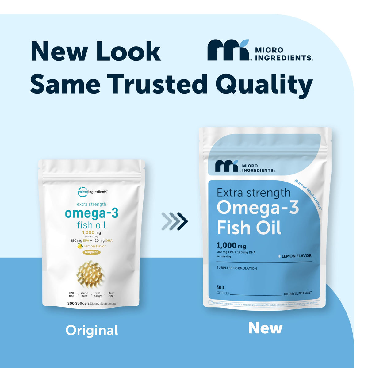 Omega-3 Fish Oil 1,000mg 300 Softgels Lemon Flavored D2618