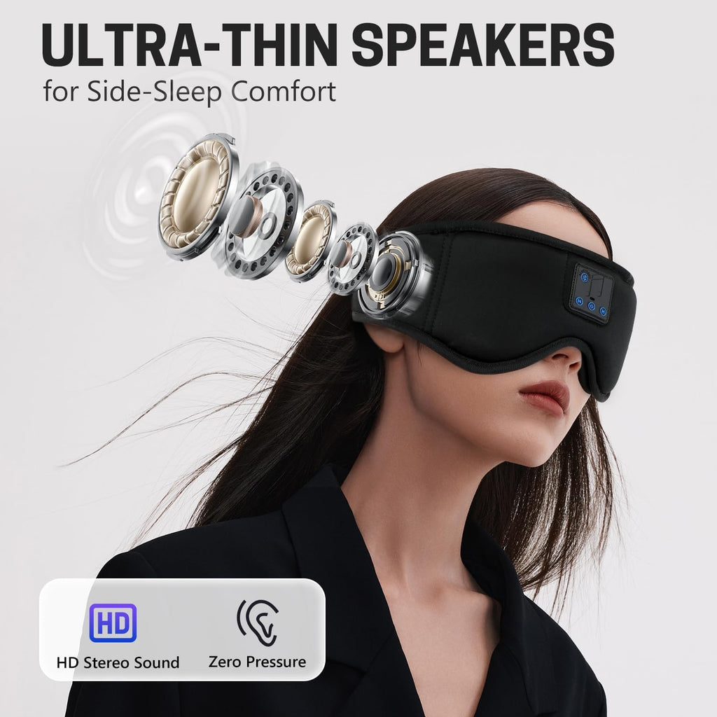Sleep Mask with Bluetooth Headphones L23064