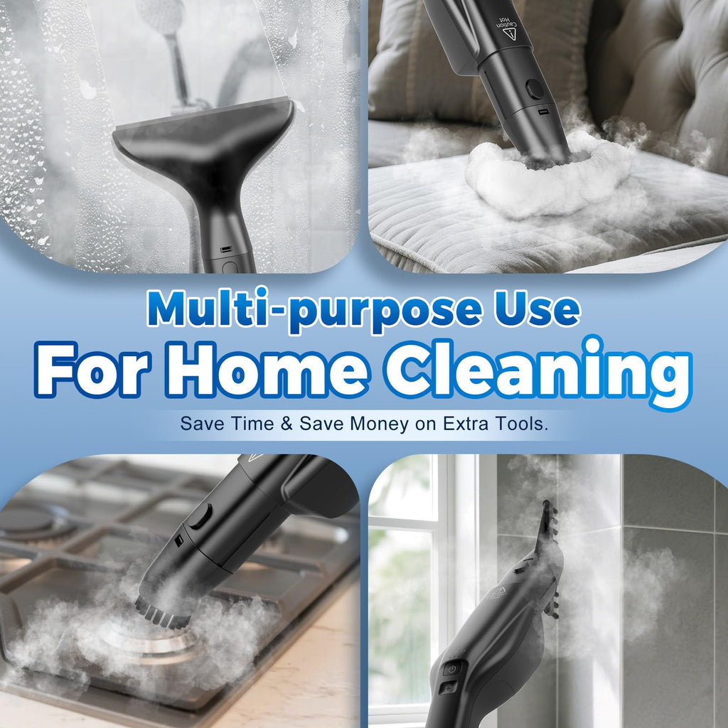 Heavy Duty Detachable Steam Mop Cleaner with 17 Accessories G8690