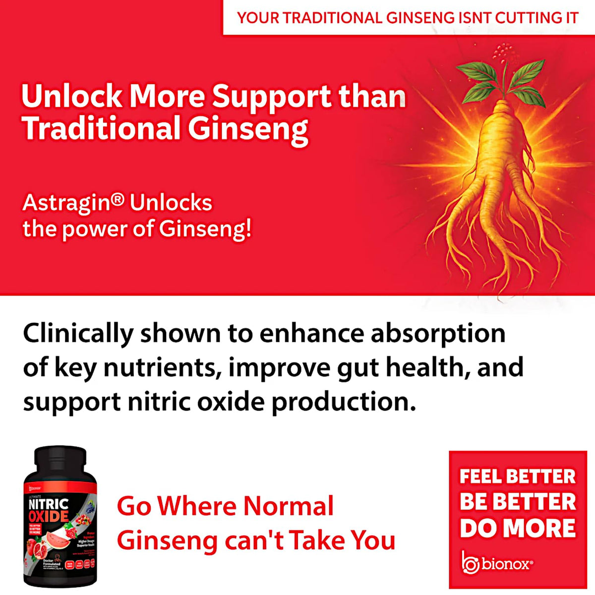 120 Capsules Ginseng Nitric Oxide Z654385