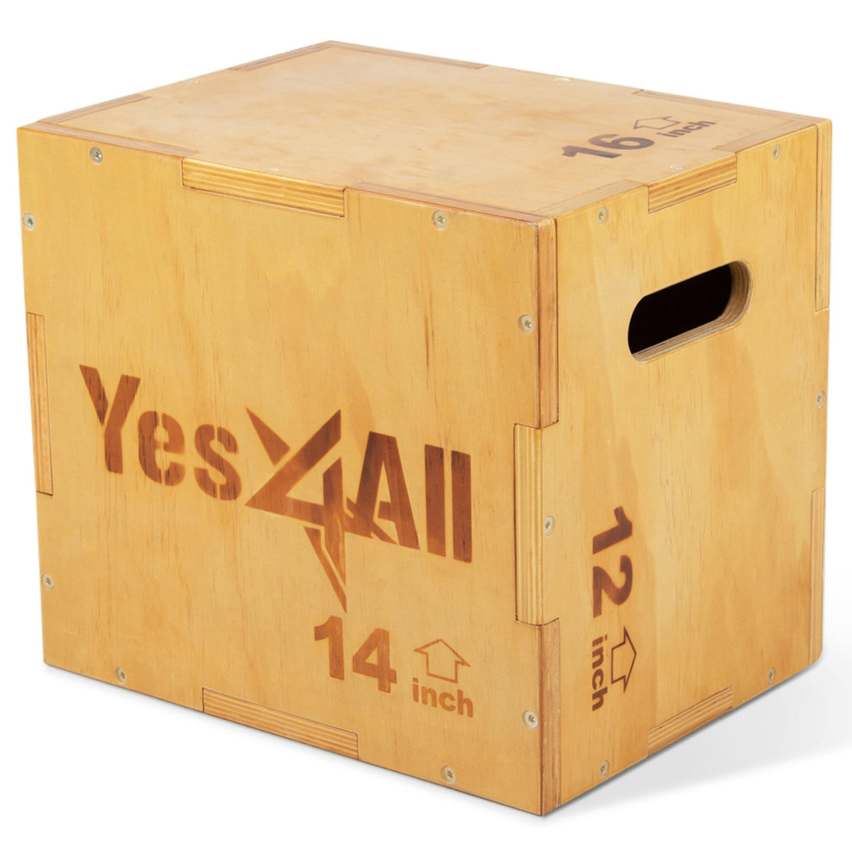 3-in-1 Wooden Plyo Box J1648