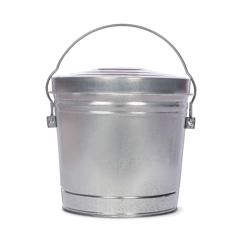 6 Gallon Galvanized Steel Storage Can with Locking Lid Y276278