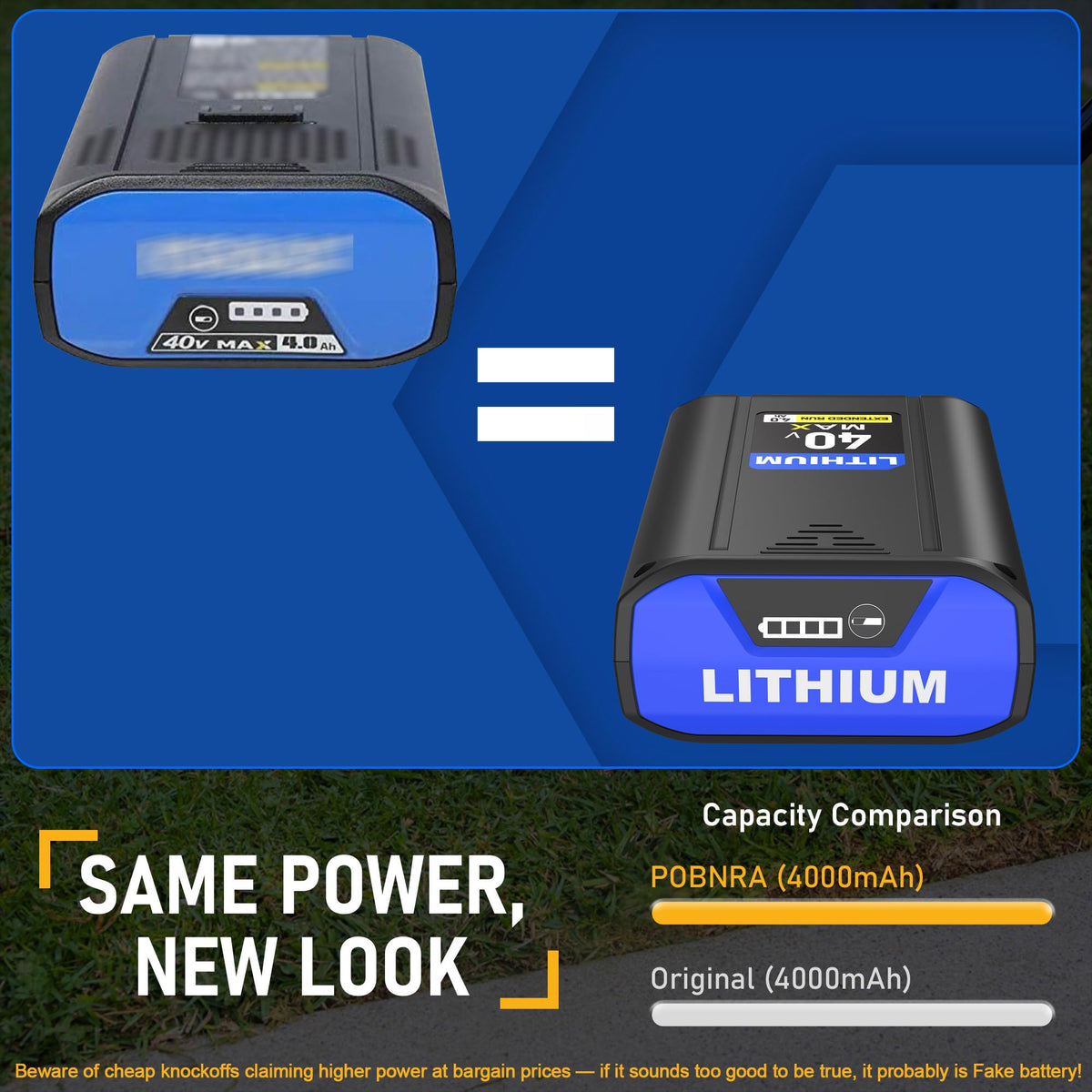 40 Volt Lithium Ion Battery U323087