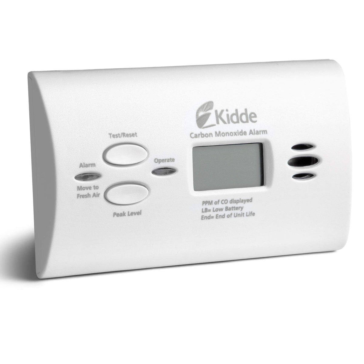 Carbon Monoxide Detector, AA Battery Powered CO Alarm H6643