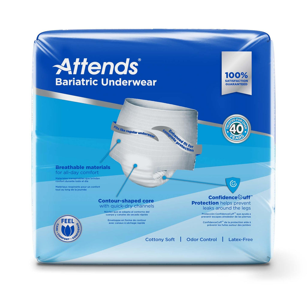 2X-Large Adult Incontinence Underwear, 12 ct E20888