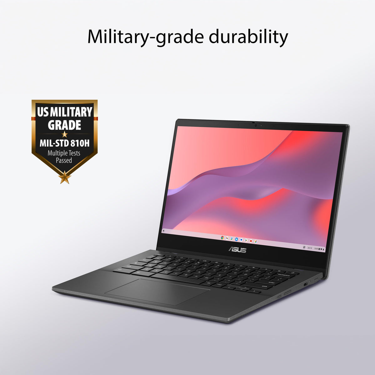 14" HD Anti-Glare Chromebook, MediaTek Kompanio 520, 4GB RAM, 64GB eMMC, Gray P637699
