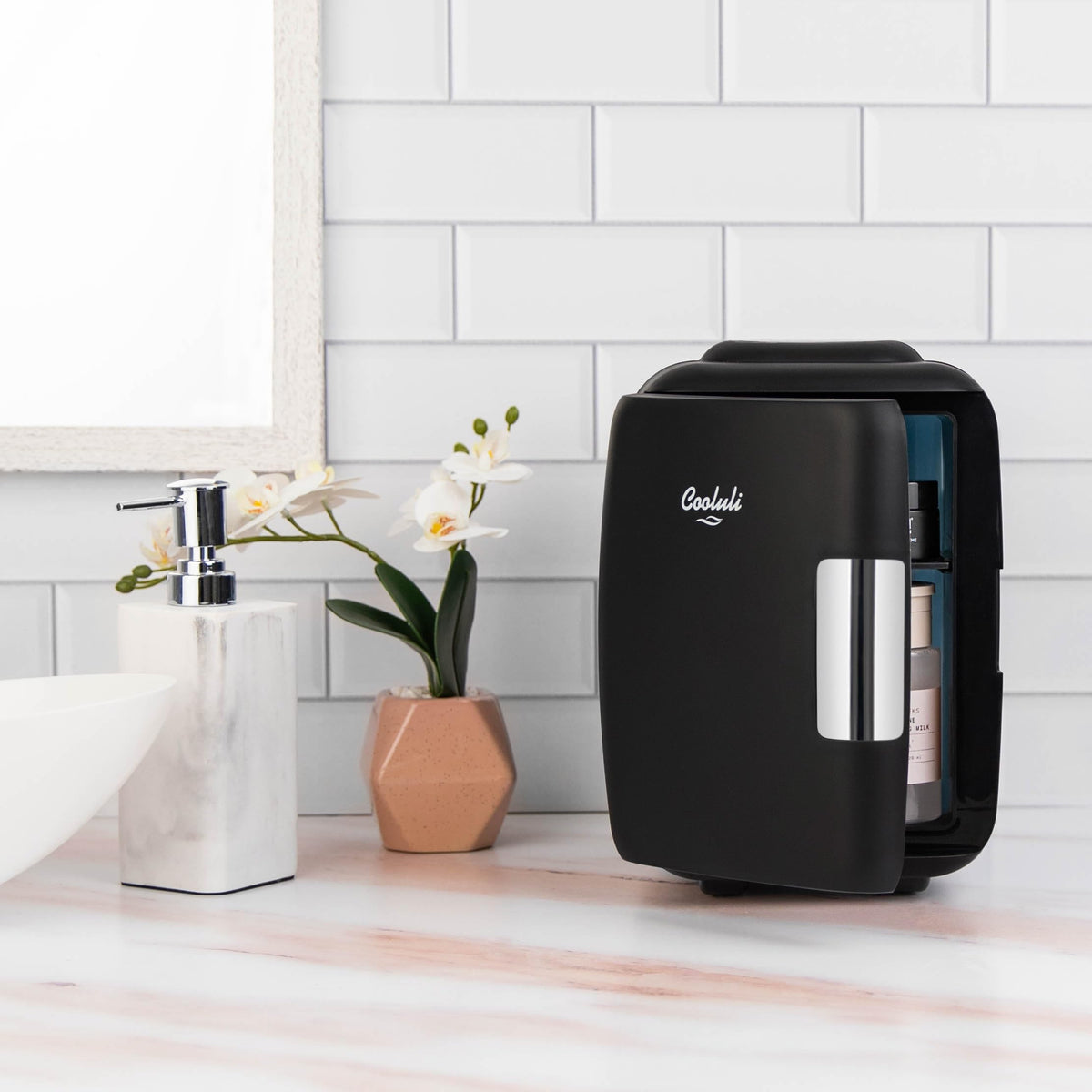 Portable 4L Mini Fridge Cooler & Warmer, Black I377470