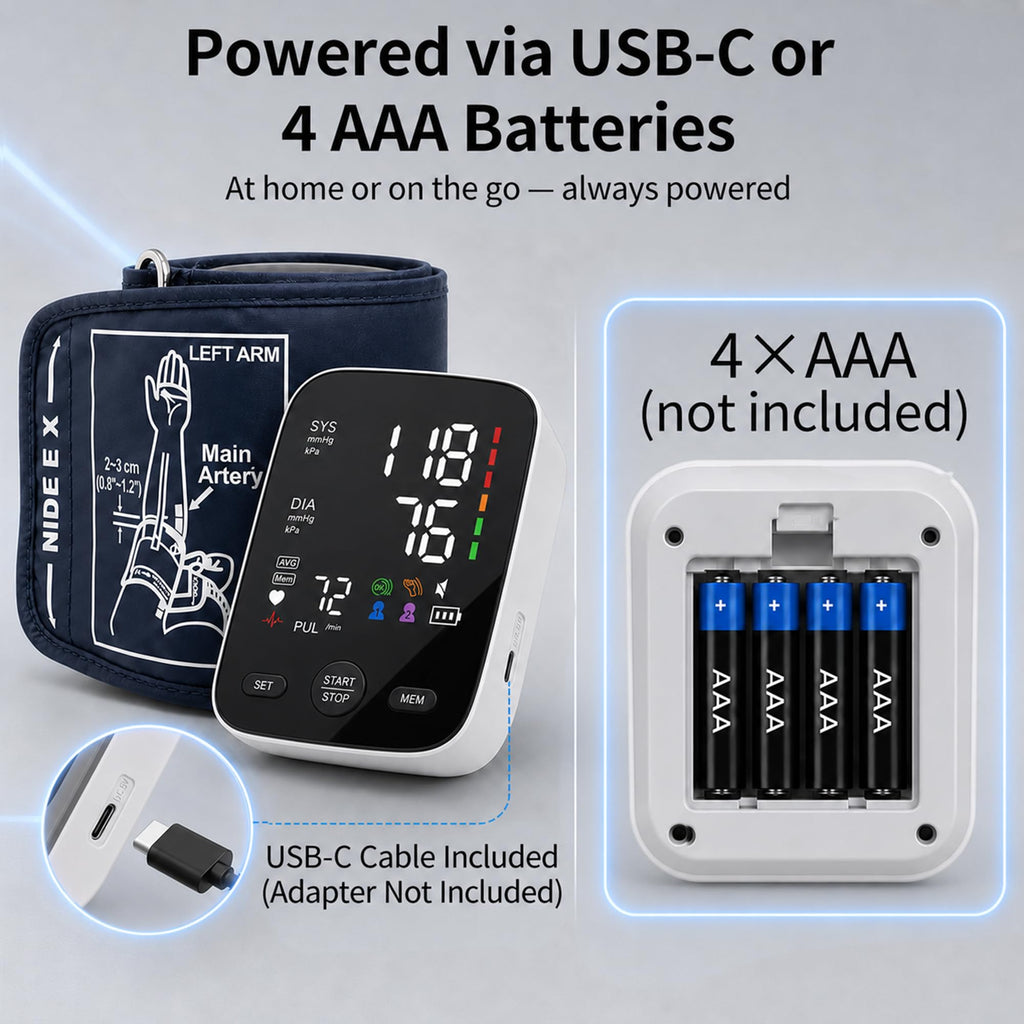 Blood Pressure Monitor with Wide Cuff H922755