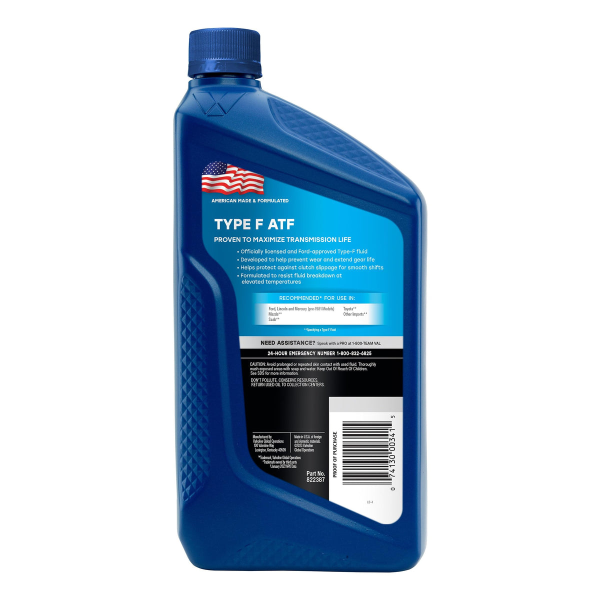 Type F Automatic Transmission Fluid 1 QT Case of 6 S620