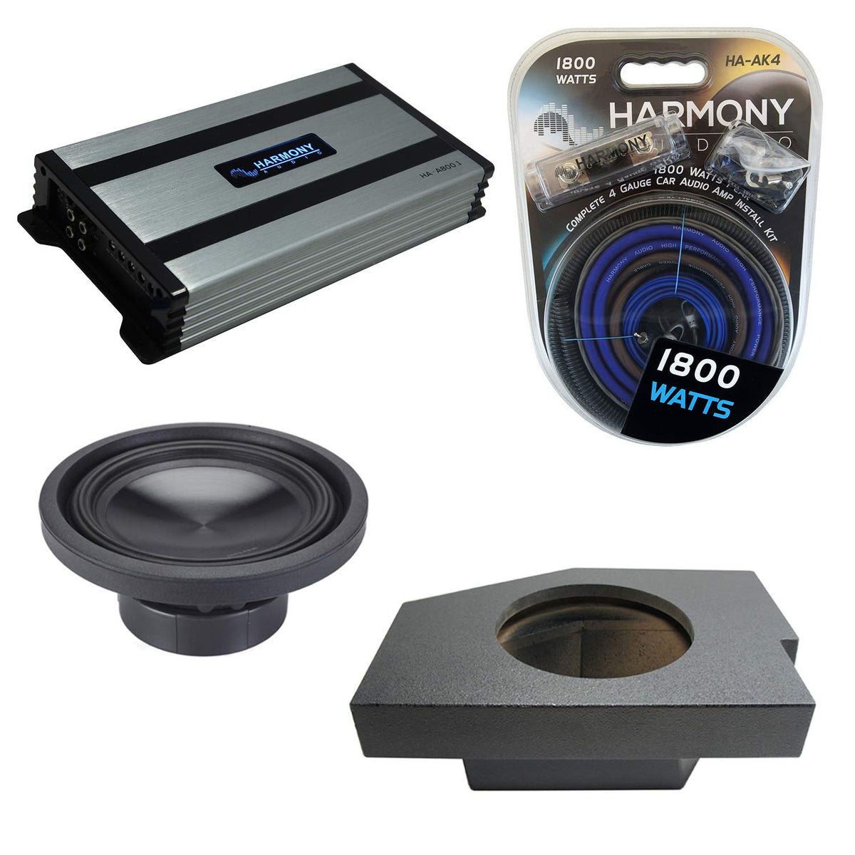 10" Sub Box with Amp X283