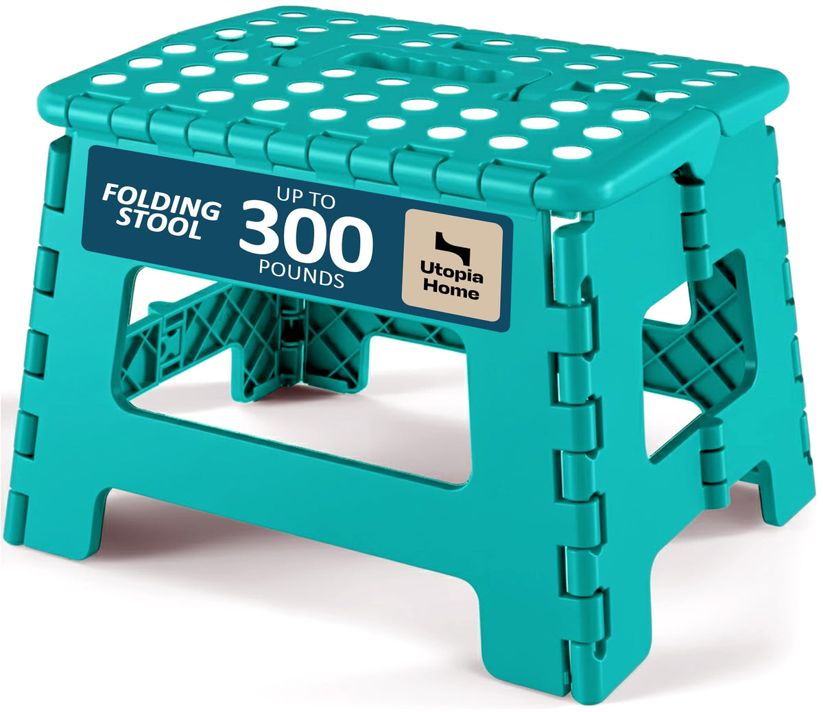 9 Inch Anti-Slip Folding Step Stool J77469