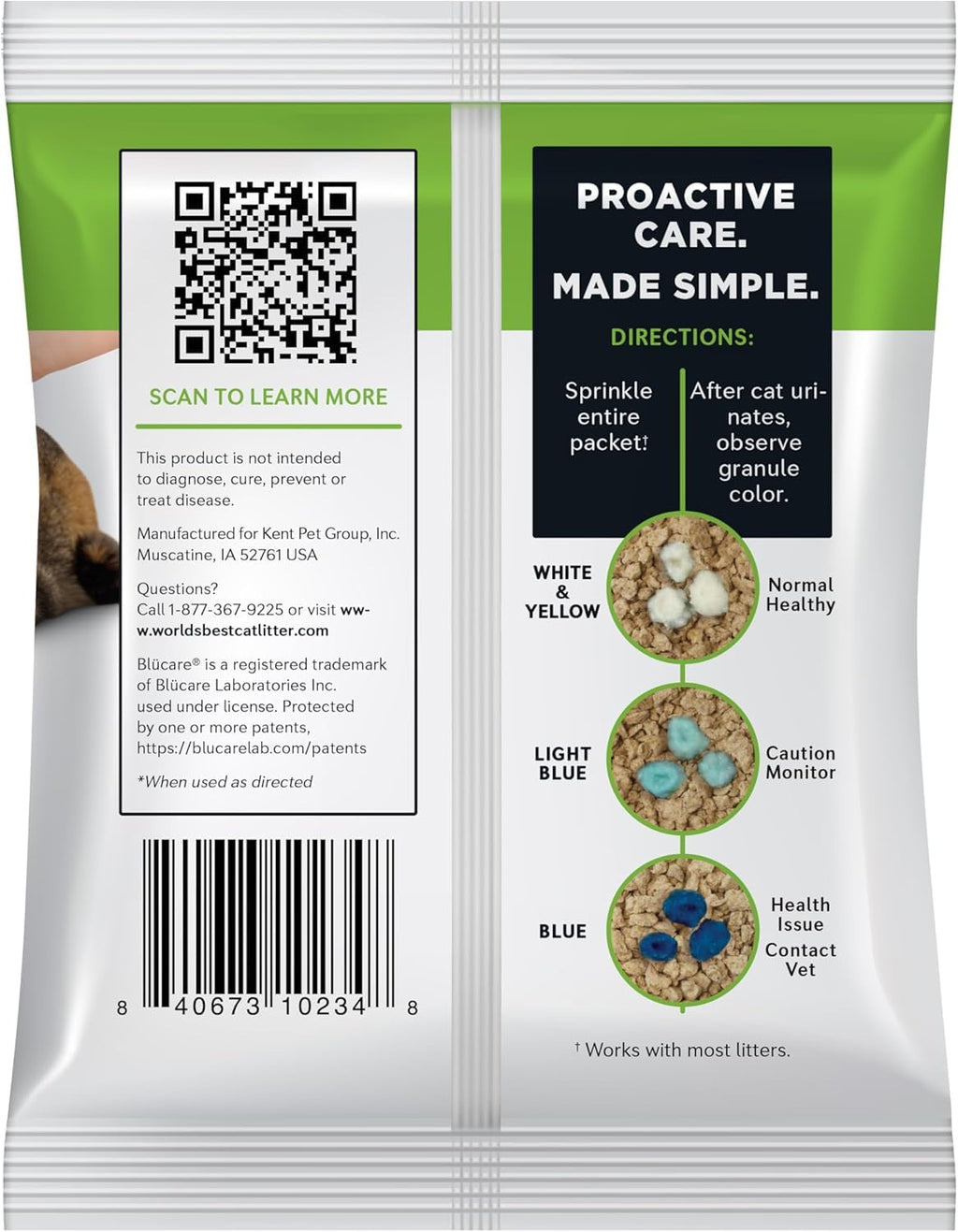 Cat Litter Health Monitor 12g Packet J425197